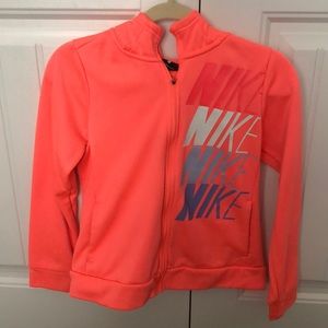 Coral Nike sweatshirt